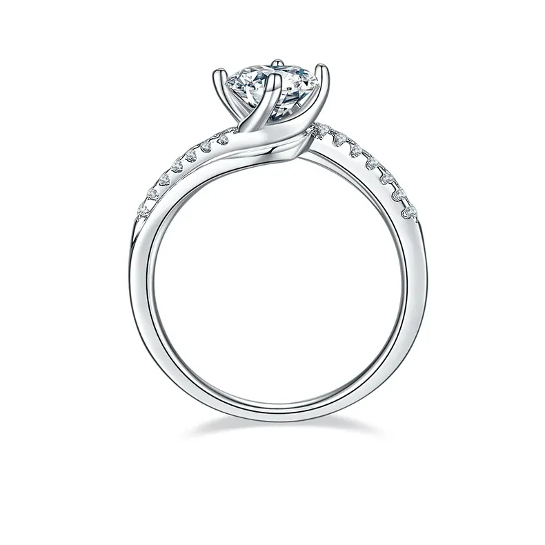 CELESTE TWIRL SOLITAIRE RING