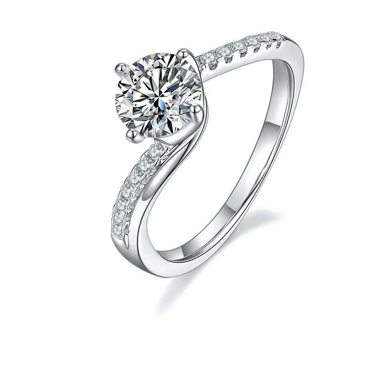 CELESTE TWIRL SOLITAIRE RING