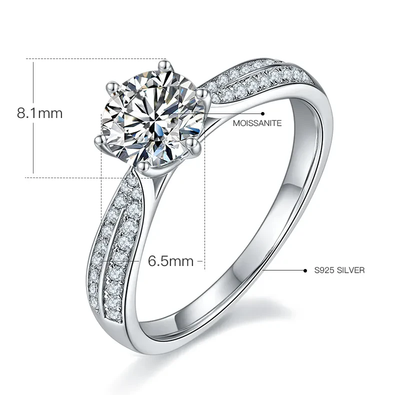 ETERNAL BRILLIANCE MOISSANITE RING