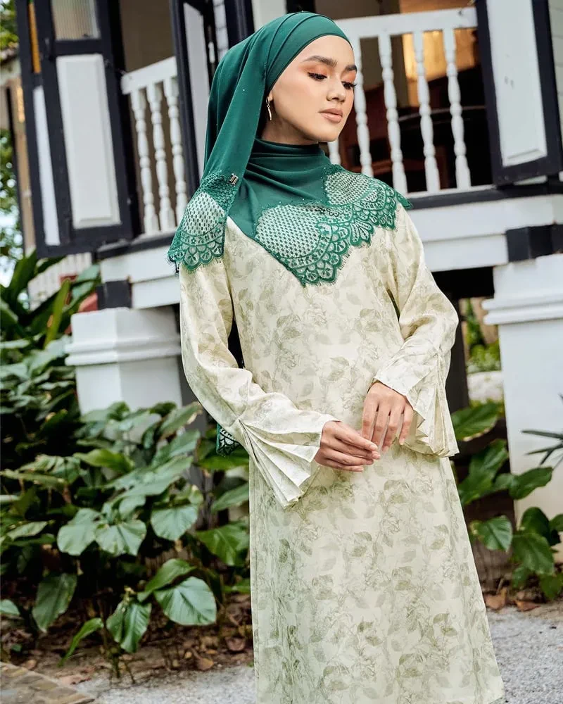NILAMSARI KURUNG SET - WHITE JADE