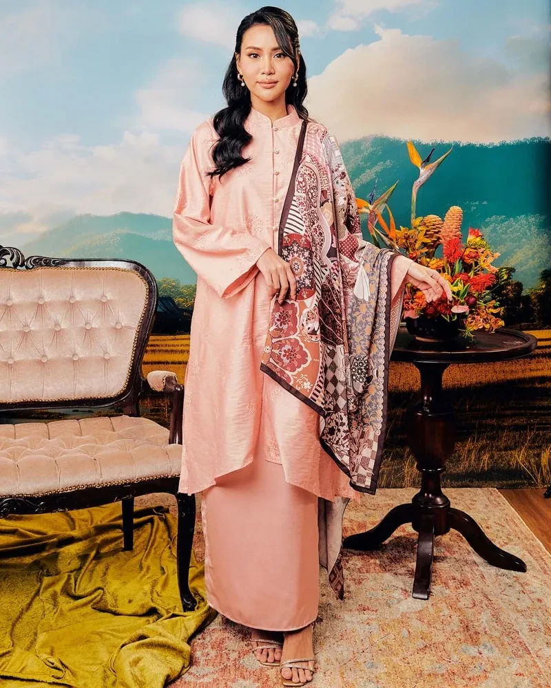 LEDANG KURUNG SET - BLUSH