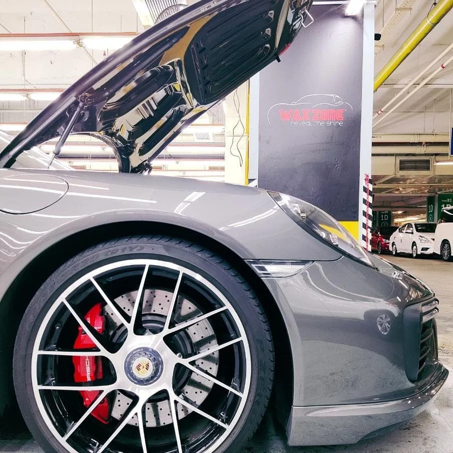 JAPANESE STYLE POLISH AND ULTRA PASTE WAX (2-LAYER TREATMENT) AUTO DETAILING FOR 1 CAR