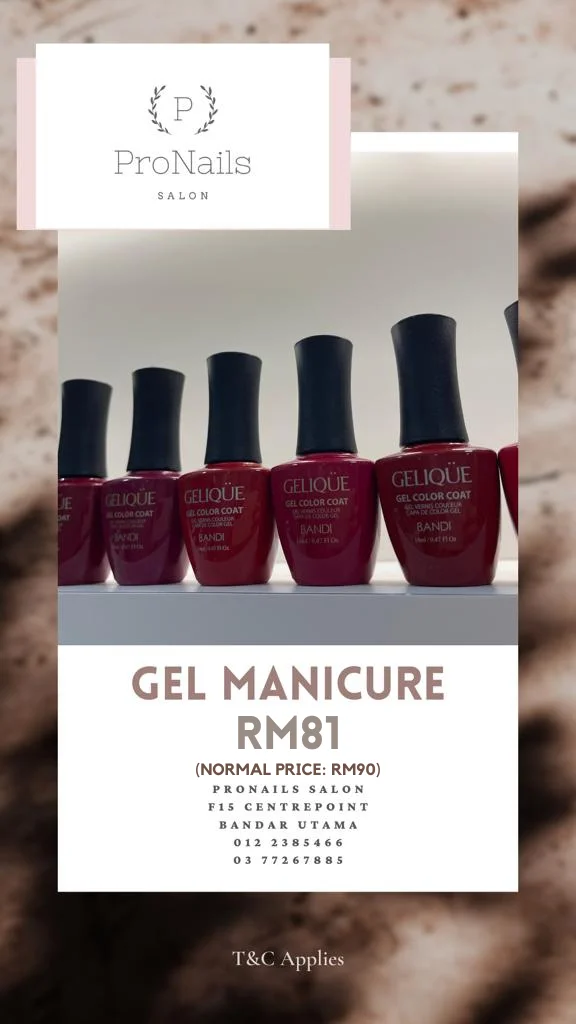 GEL MANICURE VOUCHER