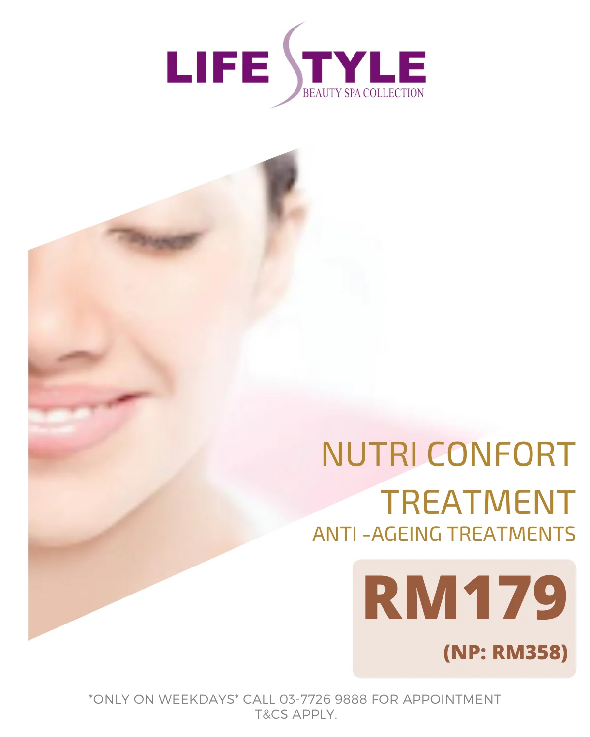 ANTI-AGEING TREAMENTS - NUTRI CONFORT TREAMENT VOUCHER