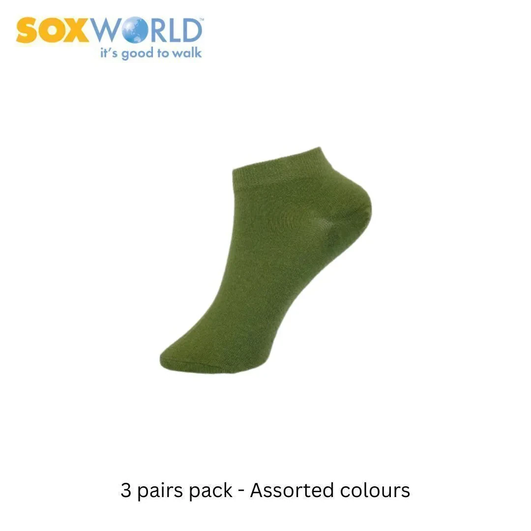 SOXWORLD LADIES SOCKS (3 PAIRS) 19-408