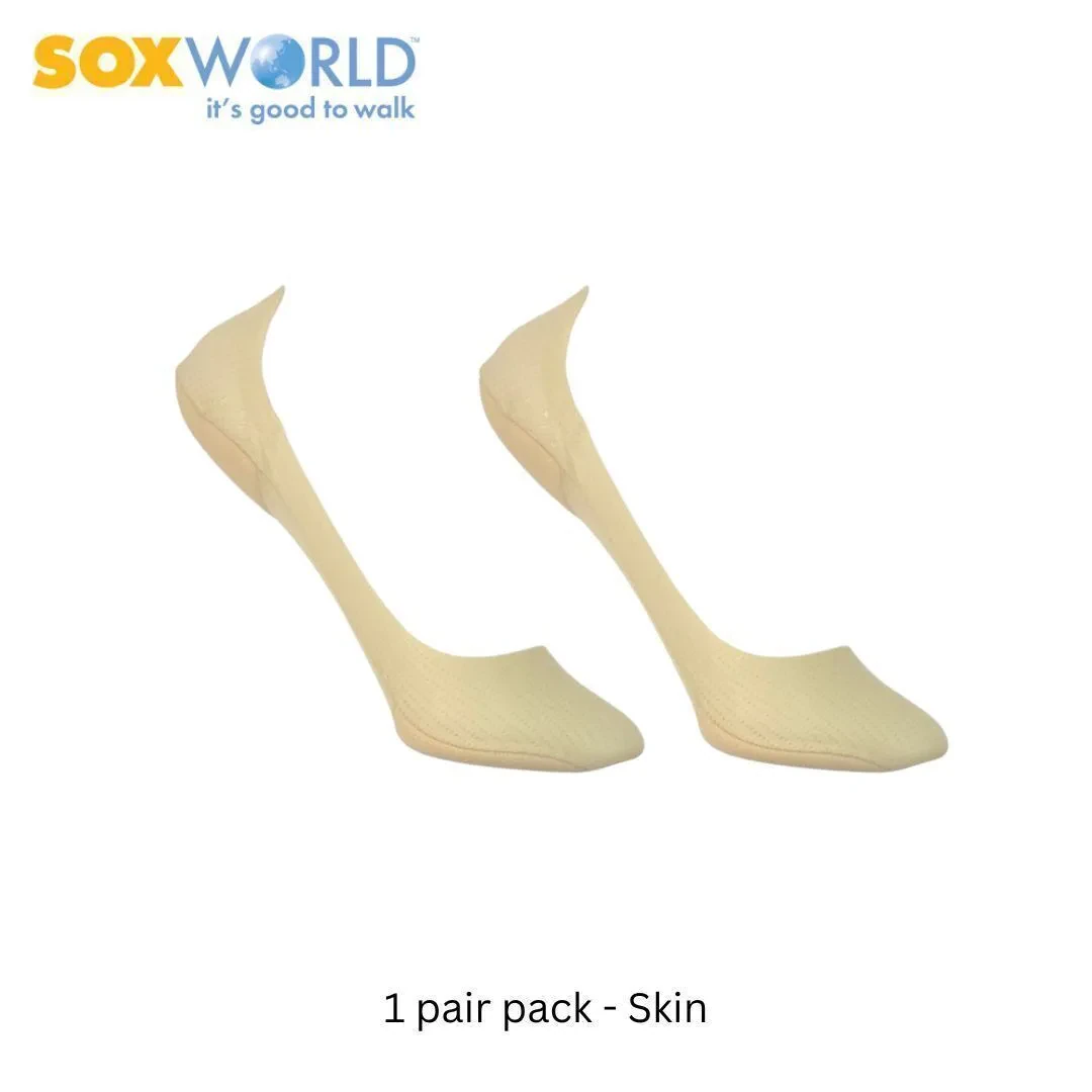 SOXWORLD LADIES ARCH SUPPORT FOOT COVER (1 PAIR) 12-2243
