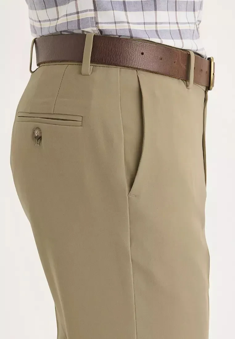 MEN'S WORKDAY DRESS PANT SLIM FIT - KHAKI