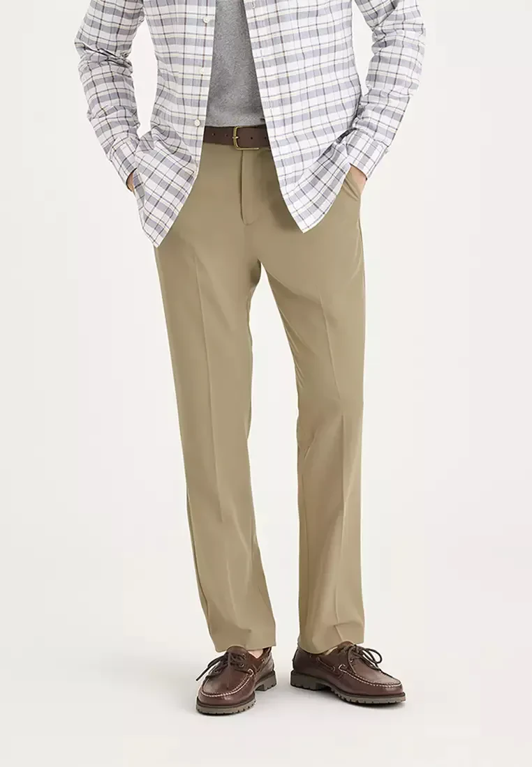 MEN'S WORKDAY DRESS PANT SLIM FIT - KHAKI