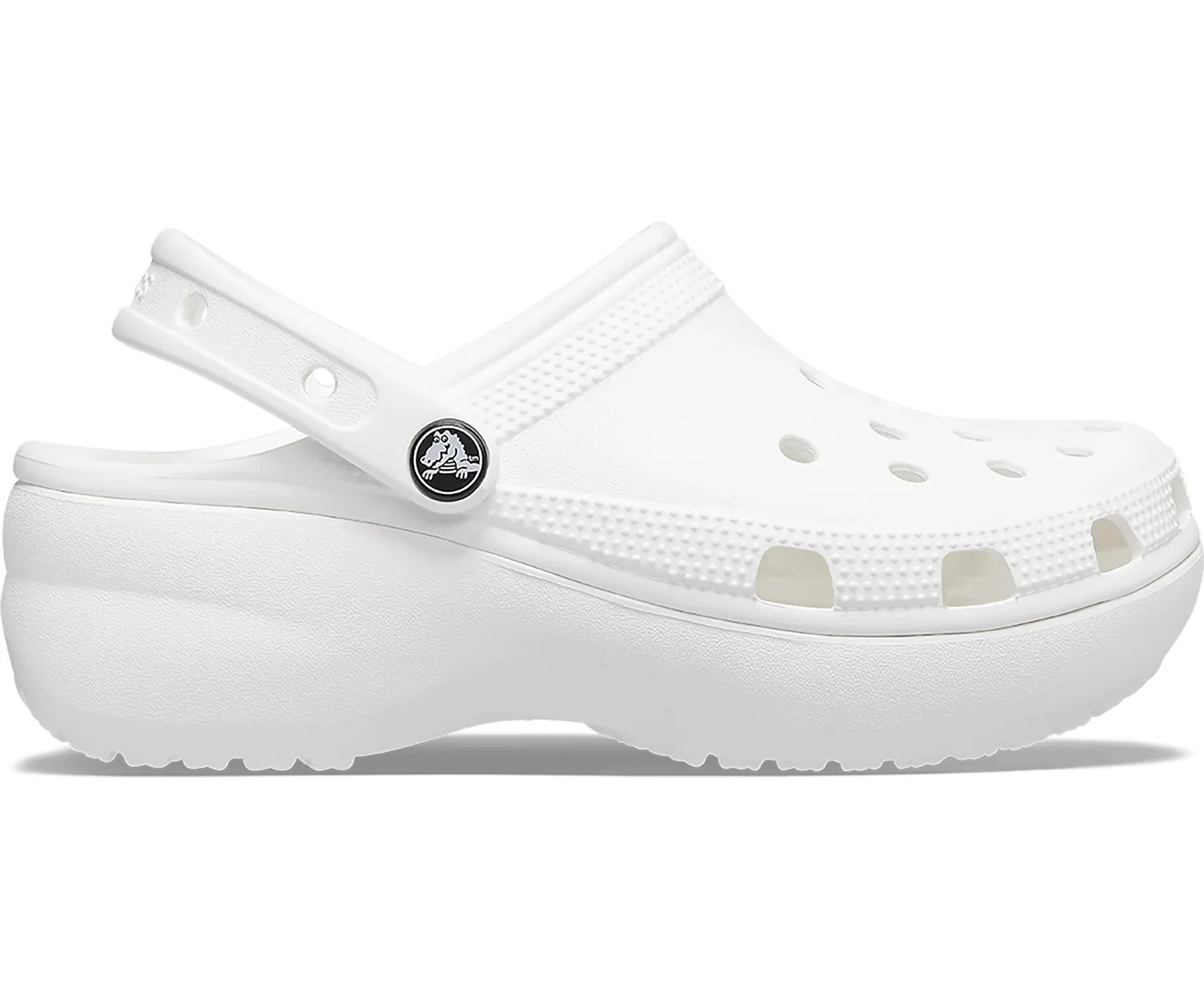 CLASSIC PLATFORM CLOG W - WHITE