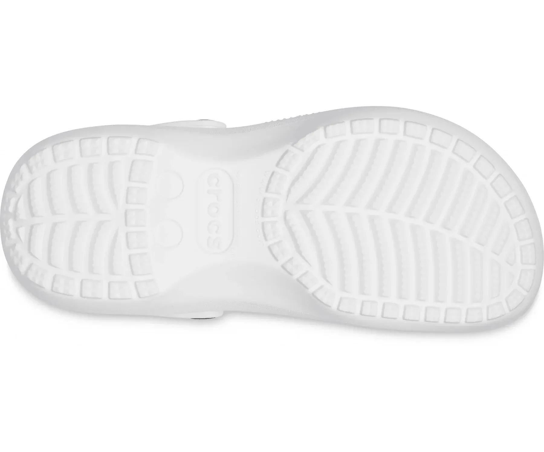 CLASSIC PLATFORM CLOG W - WHITE