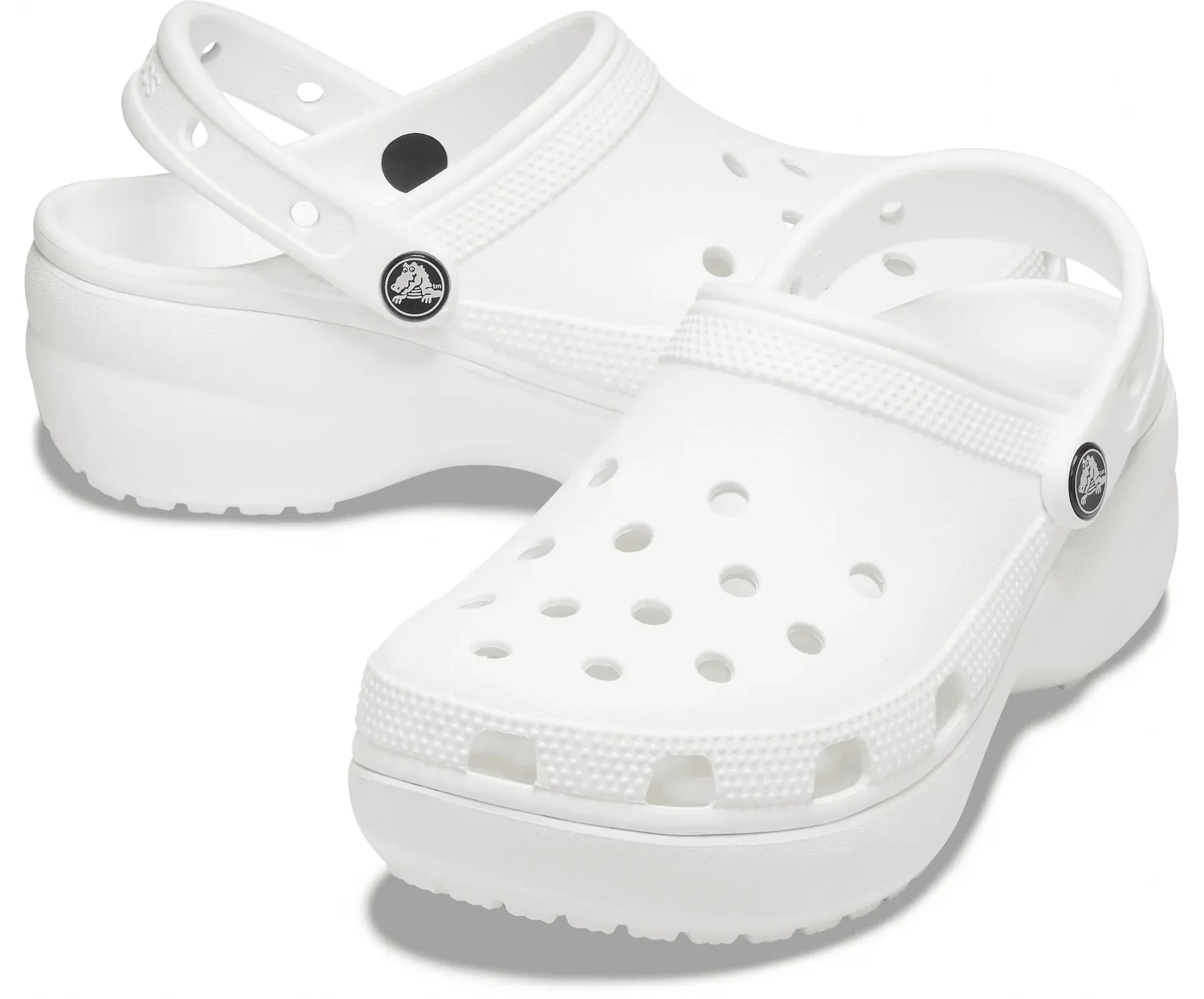 CLASSIC PLATFORM CLOG W - WHITE
