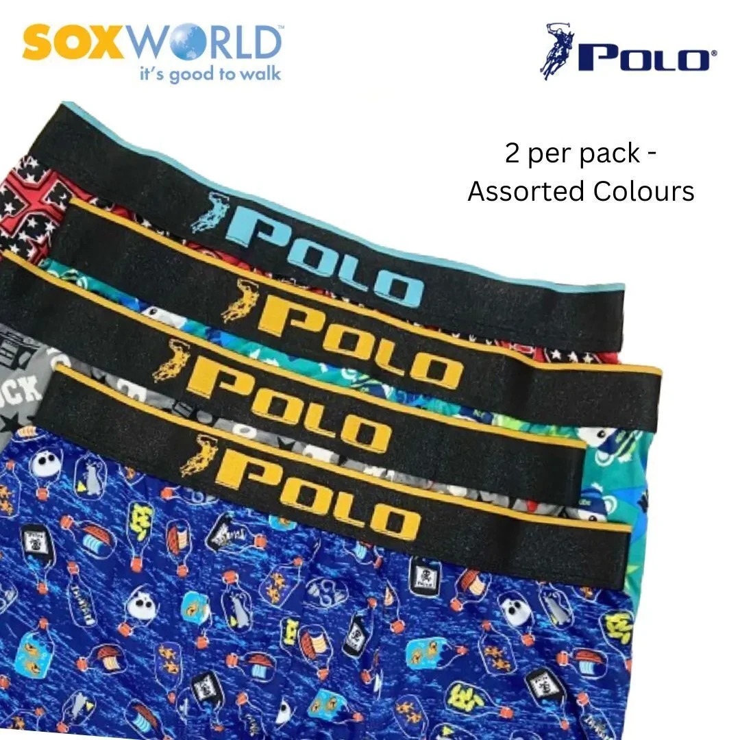 POLO 2 IN 1 INNERWEAR BRIEFS TRUNK BOXER UNDERWEAR 25-ST-72
