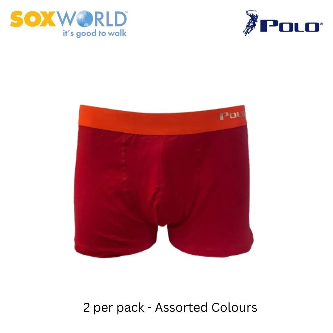 POLO 2 IN 1 INNERWEAR BRIEFS TRUNK BOXER UNDERWEAR 25-ST-74B