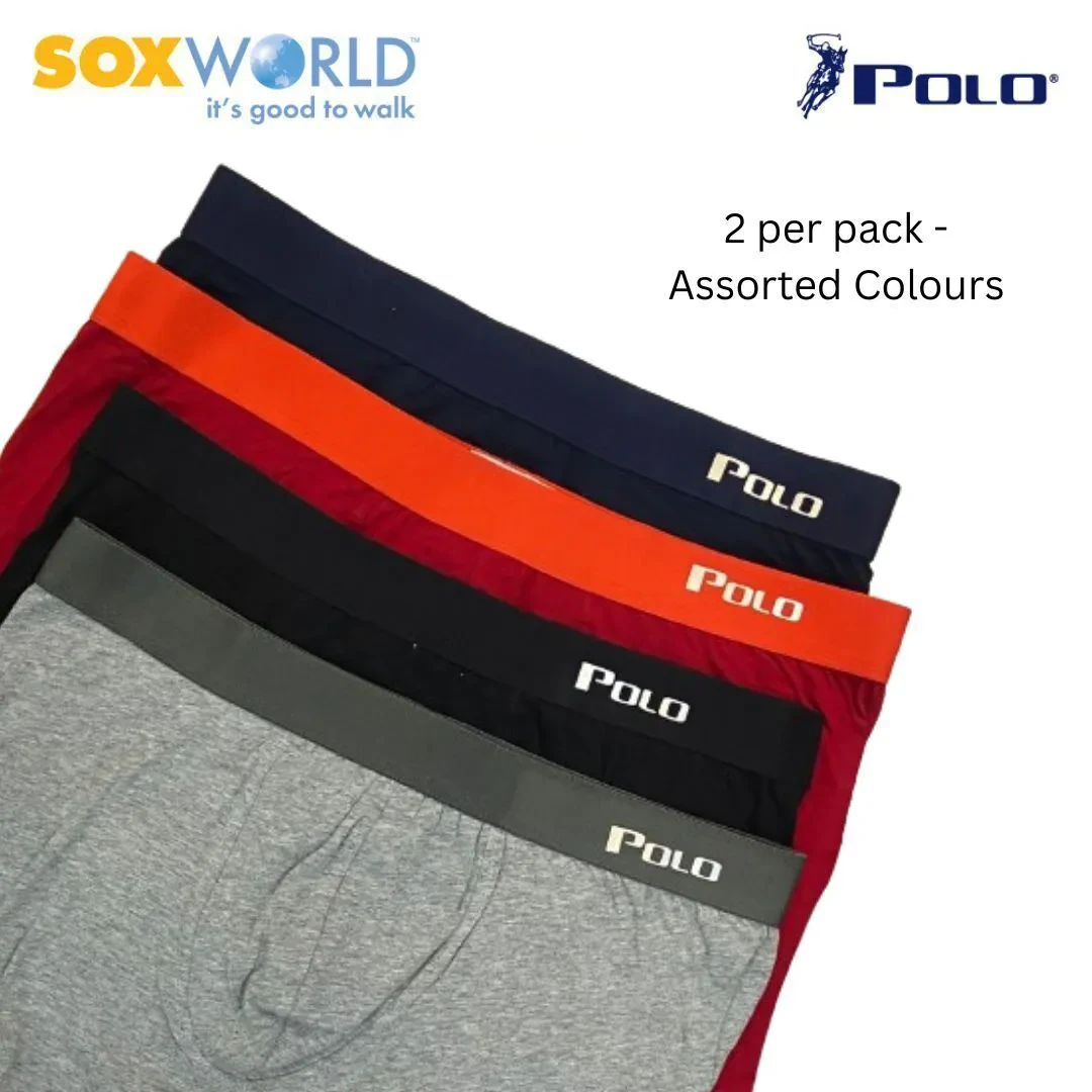 POLO 2 IN 1 INNERWEAR BRIEFS TRUNK BOXER UNDERWEAR 25-ST-74B