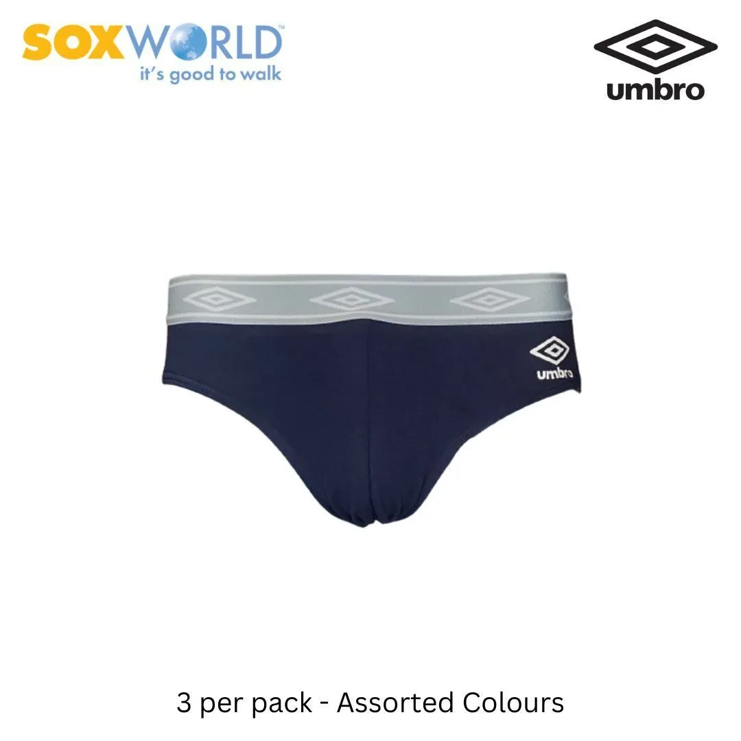 UMBRO 3 IN 1 MEN'S INNERWEAR BRIEFS TRUNK BOXER UNDERWEAR 30-UM-3002