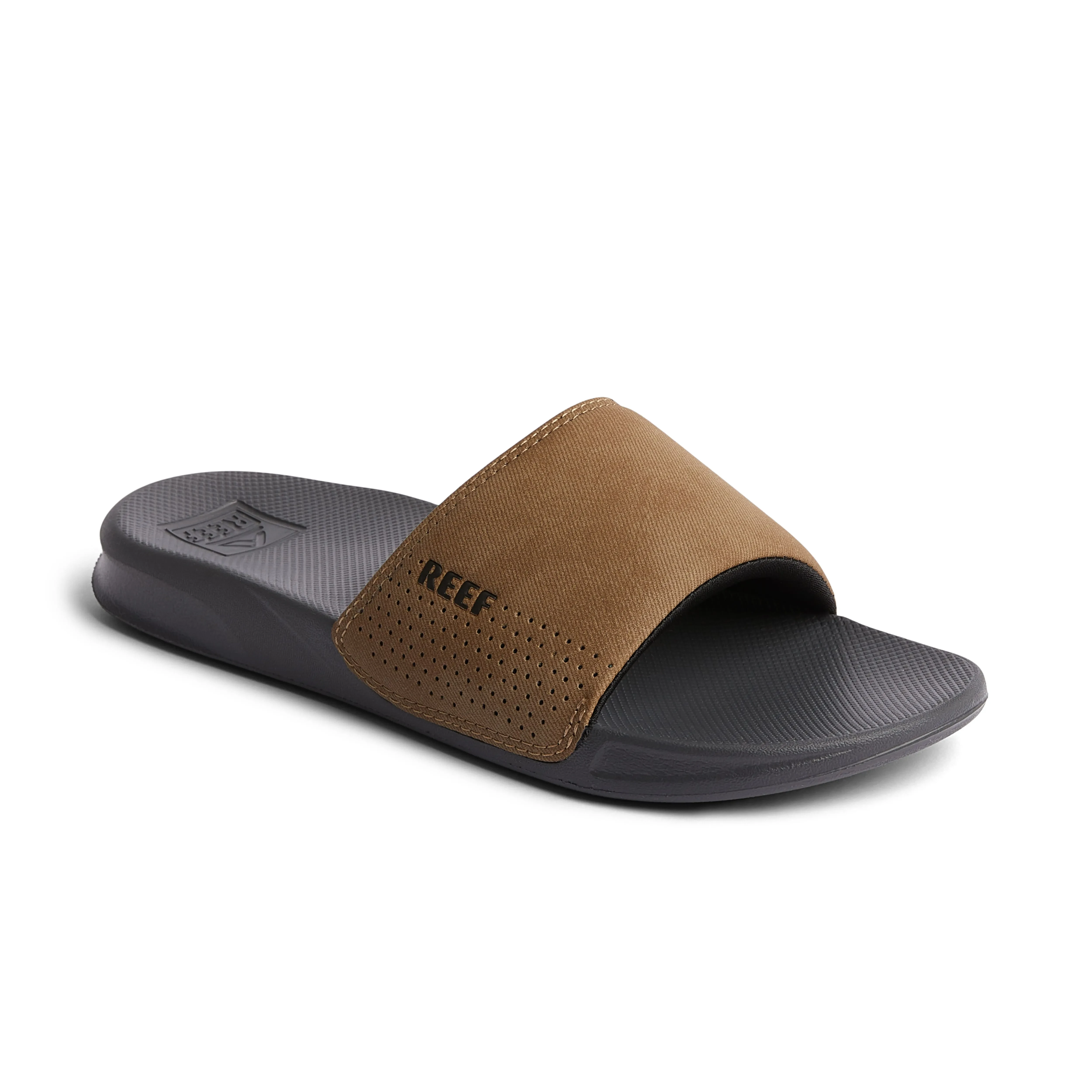 REEF ONE SLIDE GREY/TAN