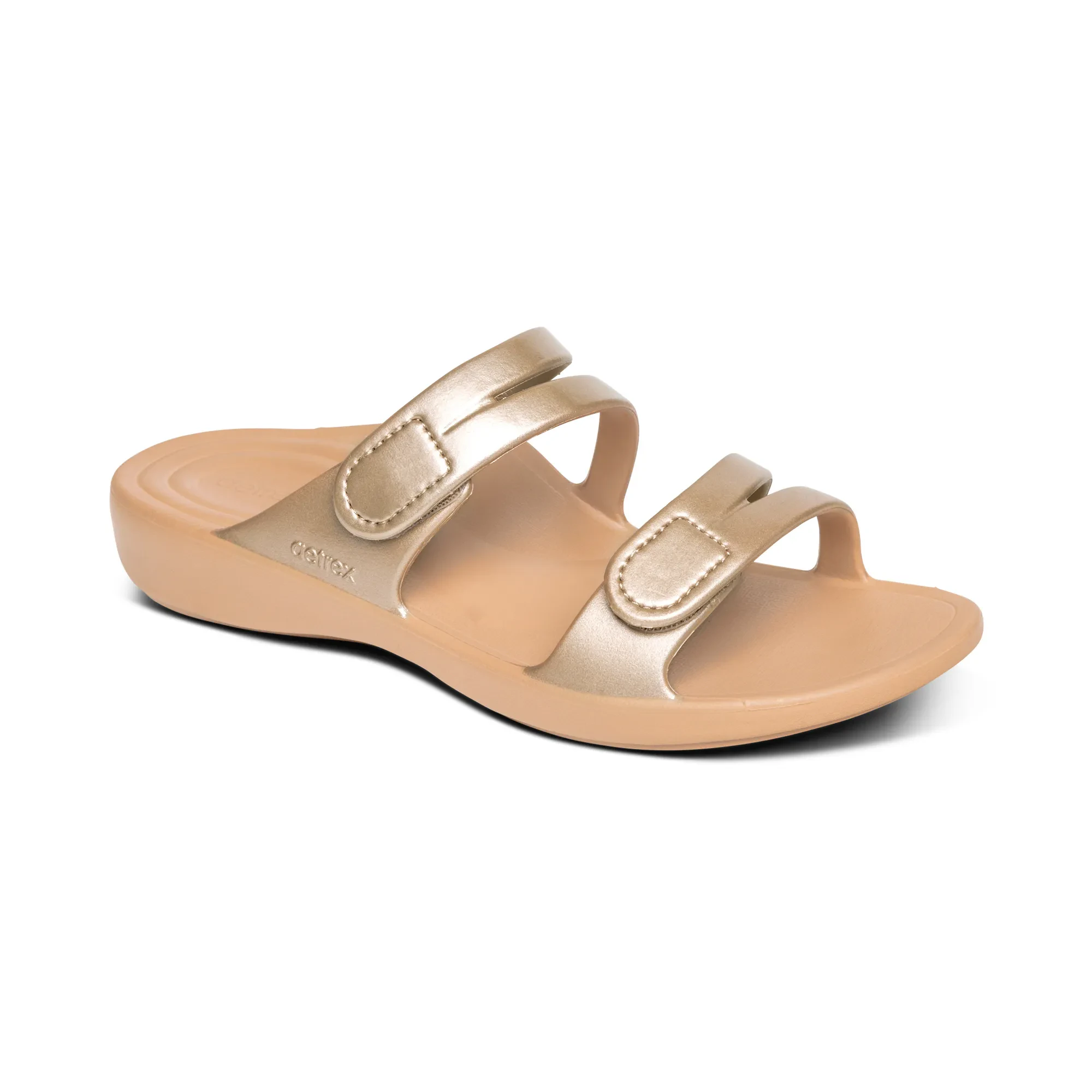 JANEY SPORT SLIDE CHAMPAGNE