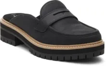 CARA MULE BLACK BLACK LEATHER