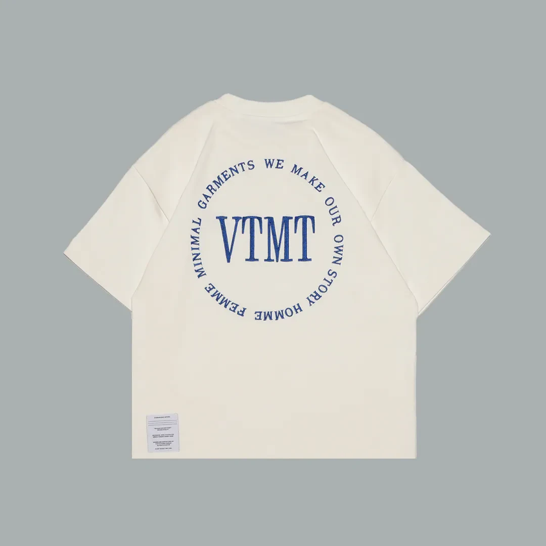 CIRCLE EMBROIDERY TEE