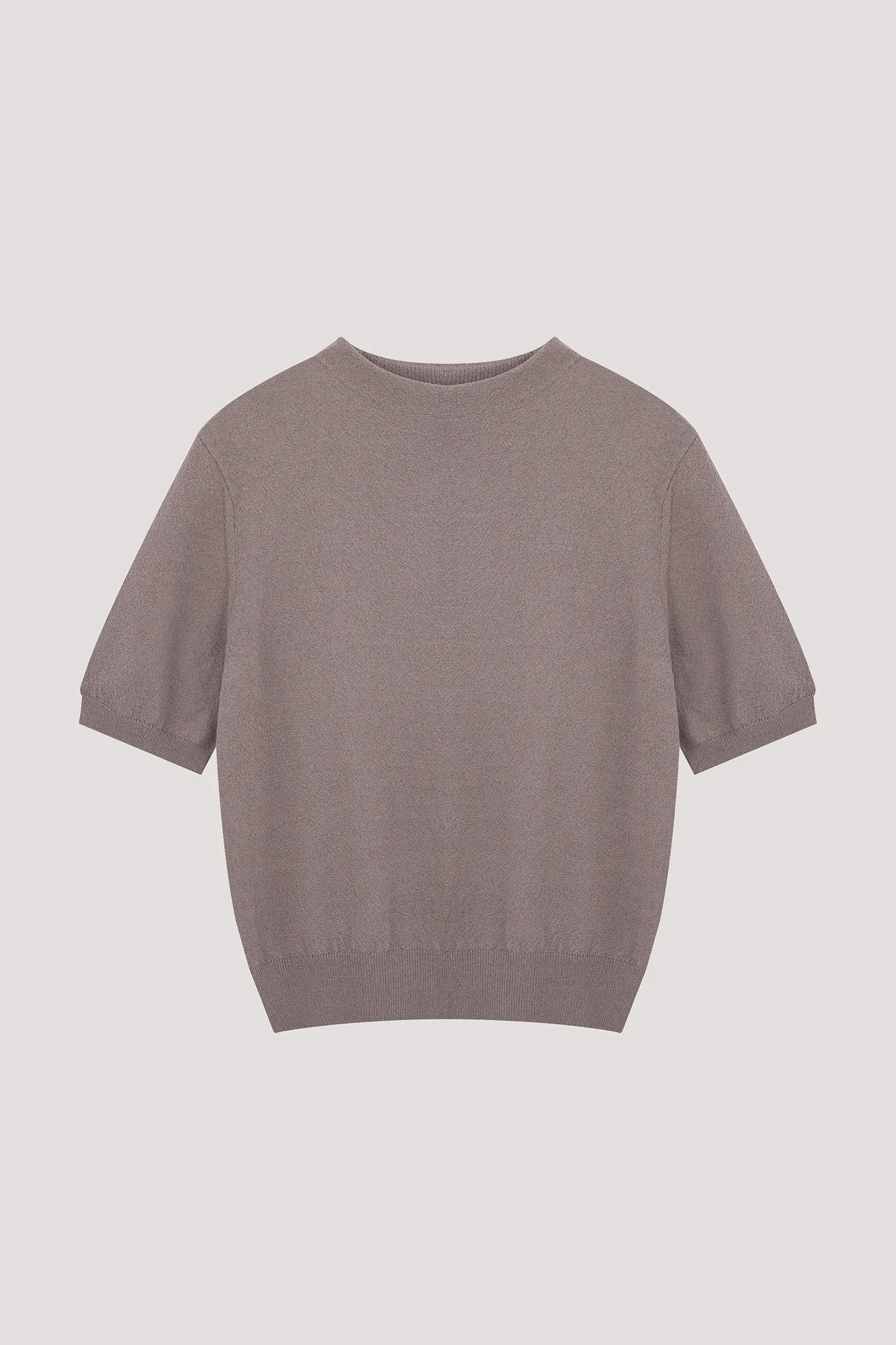 MOCK NECK BASIC KNIT