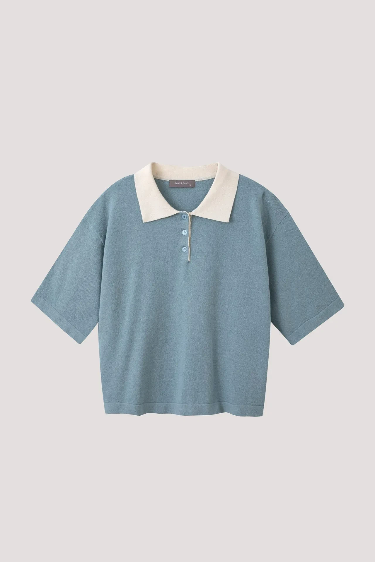 POLO COLLAR KNIT