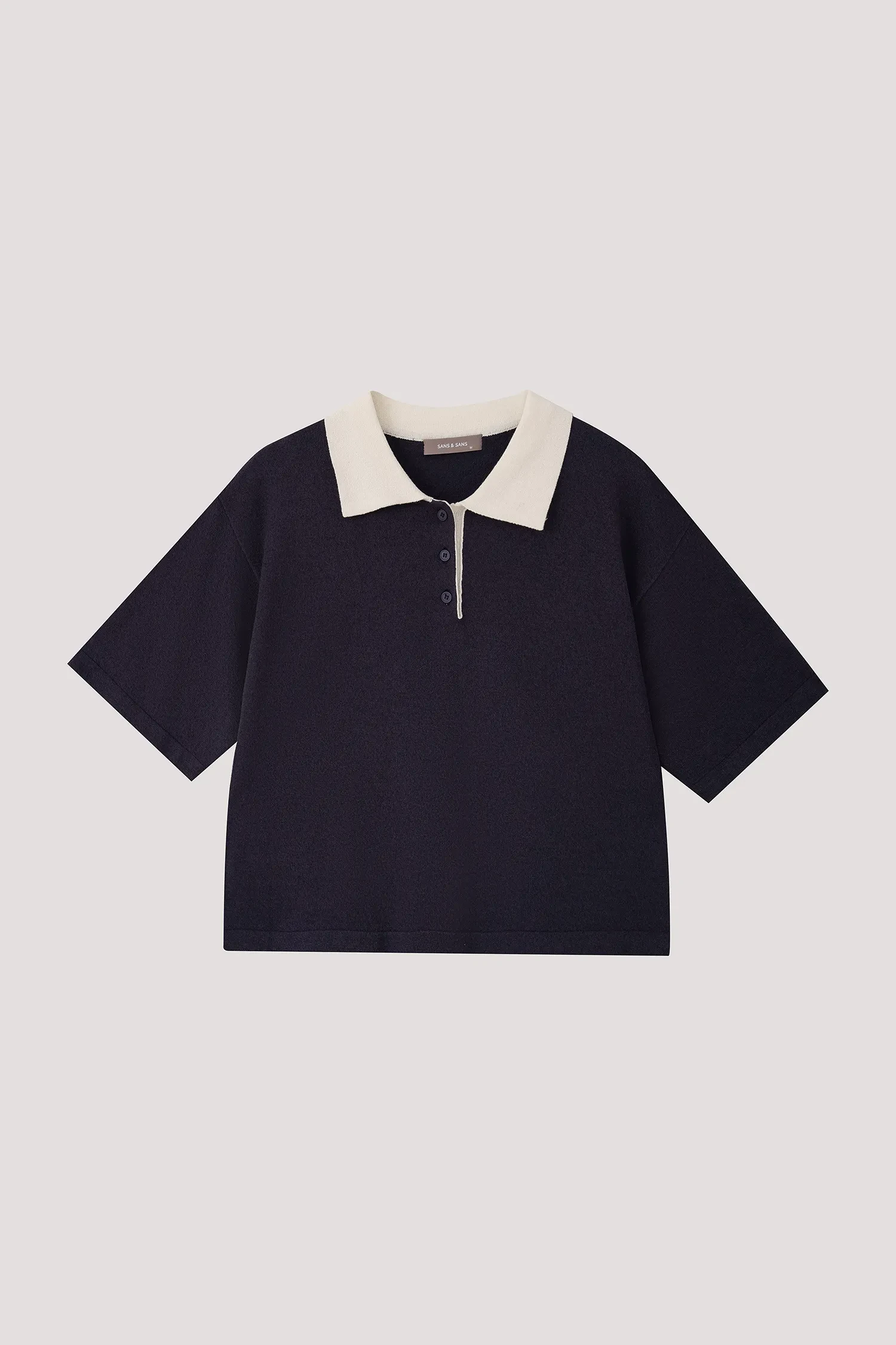 POLO COLLAR KNIT