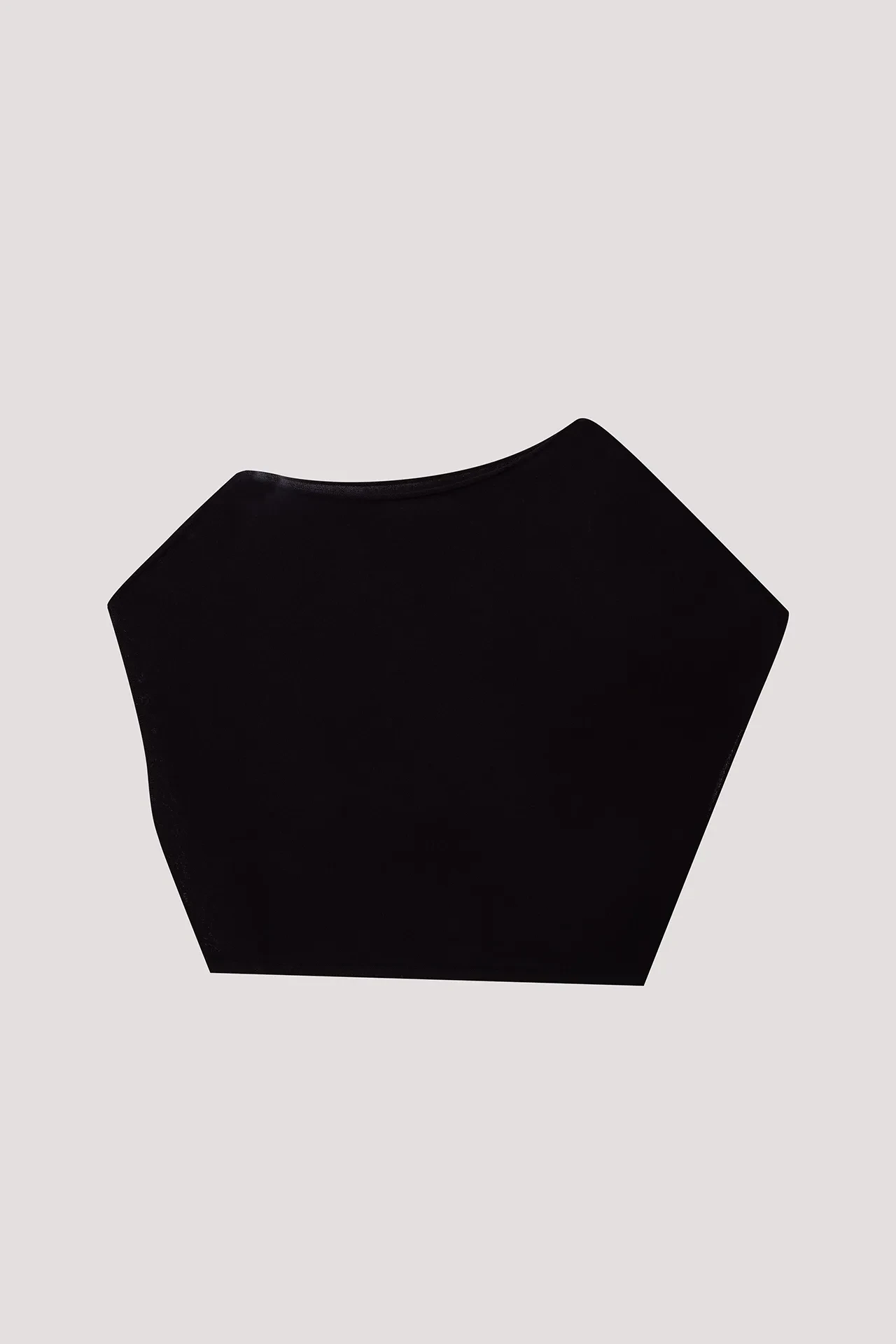 ASYMMETRICAL NECKLINED KNIT