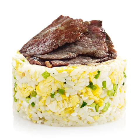 EGG FRIED RICE WITH BRAISED BEEF SET MEAL