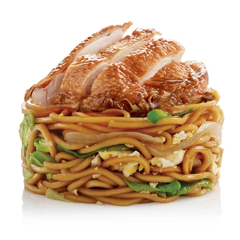 FRESH RAMEN WITH GRILLED CHICKEN SET MEAL