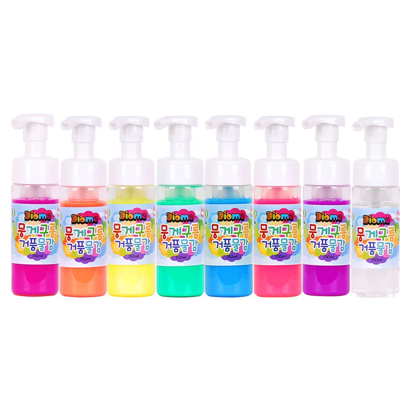 BUBBLE FOAM PAINT SET (8 COLORS) 150ML