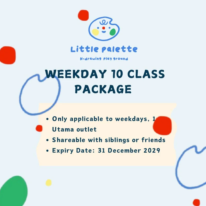 LITTLE PALETTE WEEKDAY 10 CLASS PACKAGE