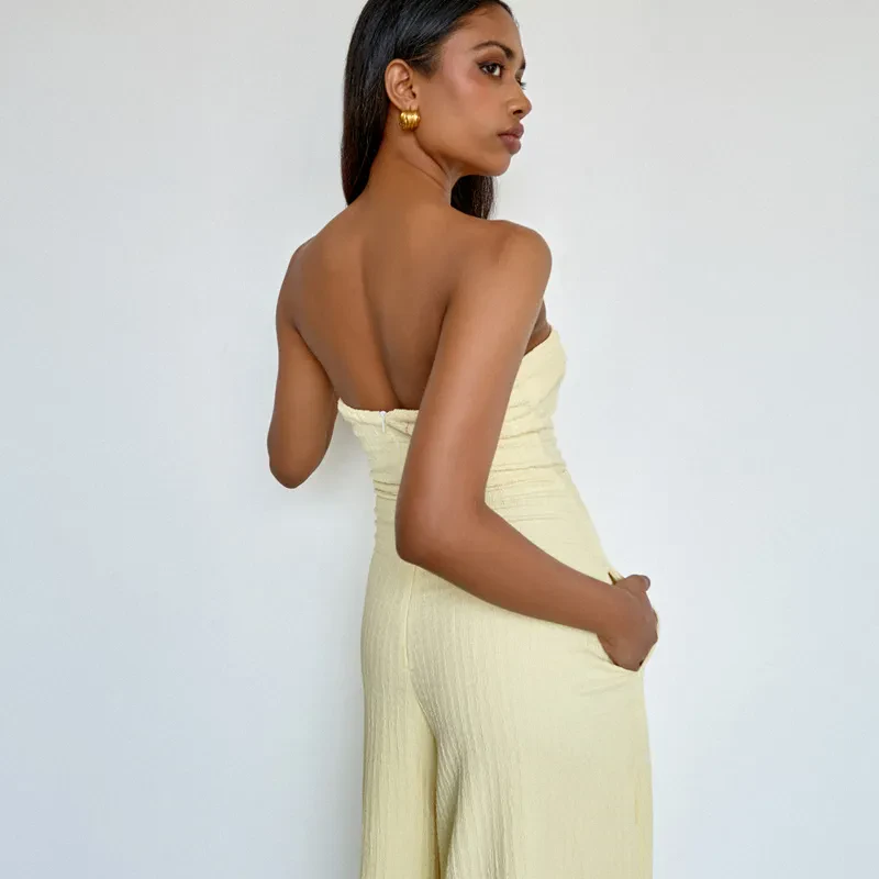 PASTEL TUBE JUMPSUIT