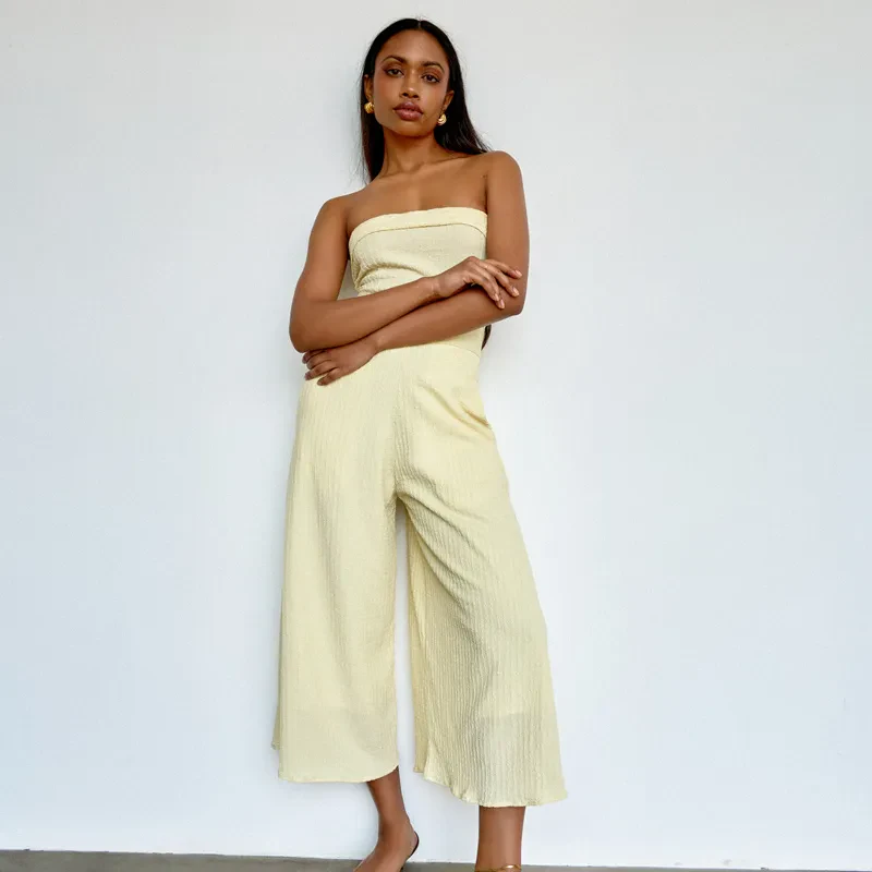 PASTEL TUBE JUMPSUIT