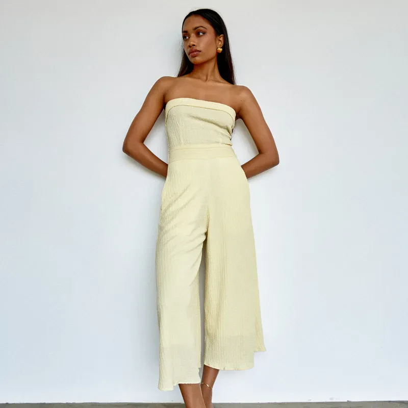 PASTEL TUBE JUMPSUIT