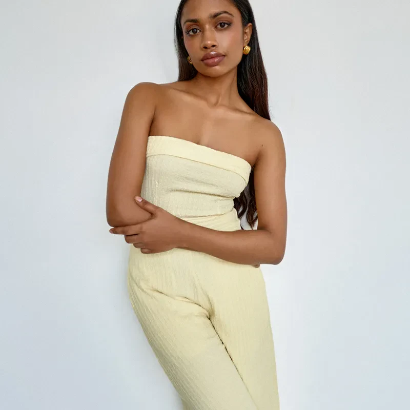 PASTEL TUBE JUMPSUIT