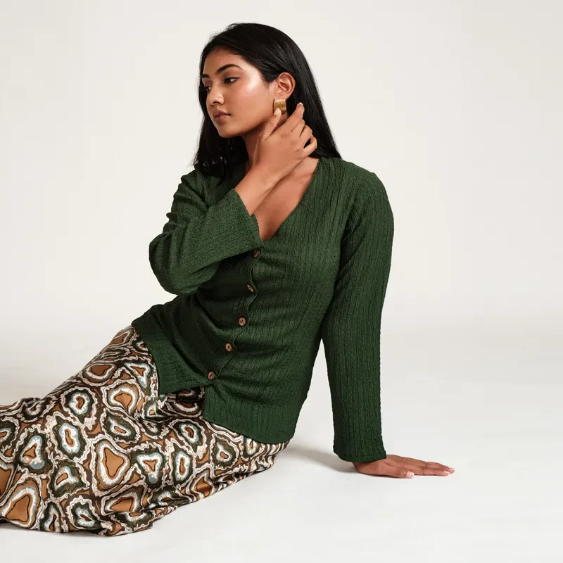 GEODE BIAS MIDI SKIRT