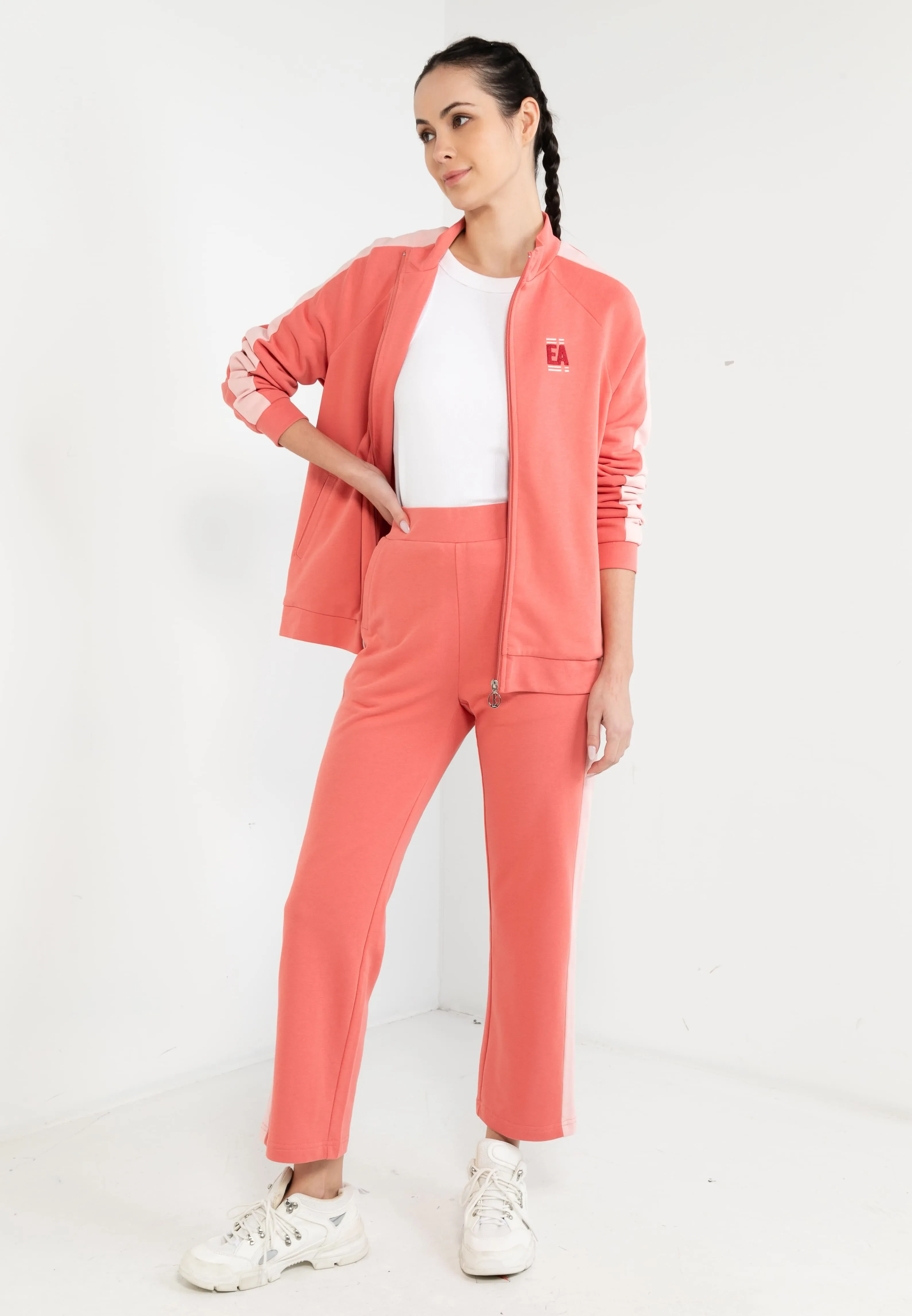 ELLE ACTIVE TRACK PANTS  - D-PINK