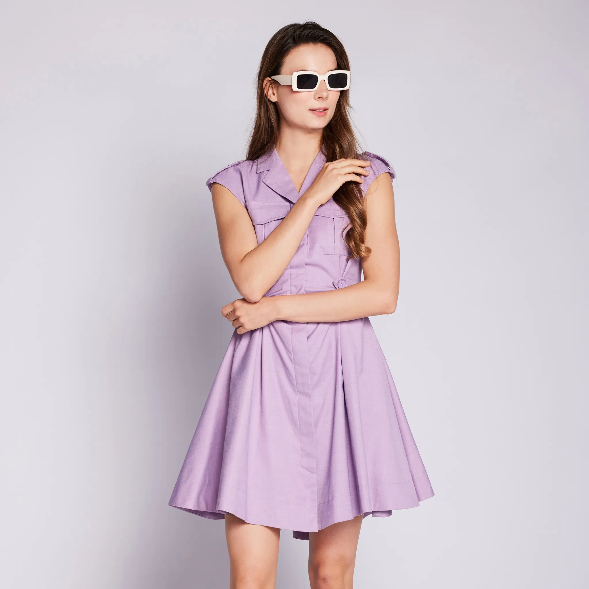 KANDY DRESS LILAC