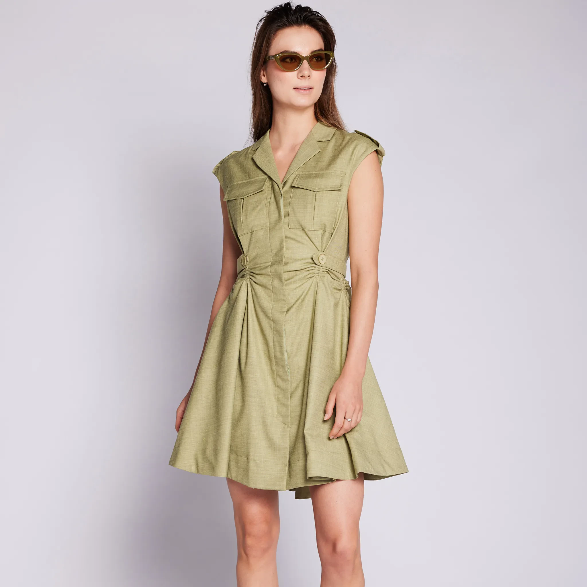 KANDY DRESS GREEN