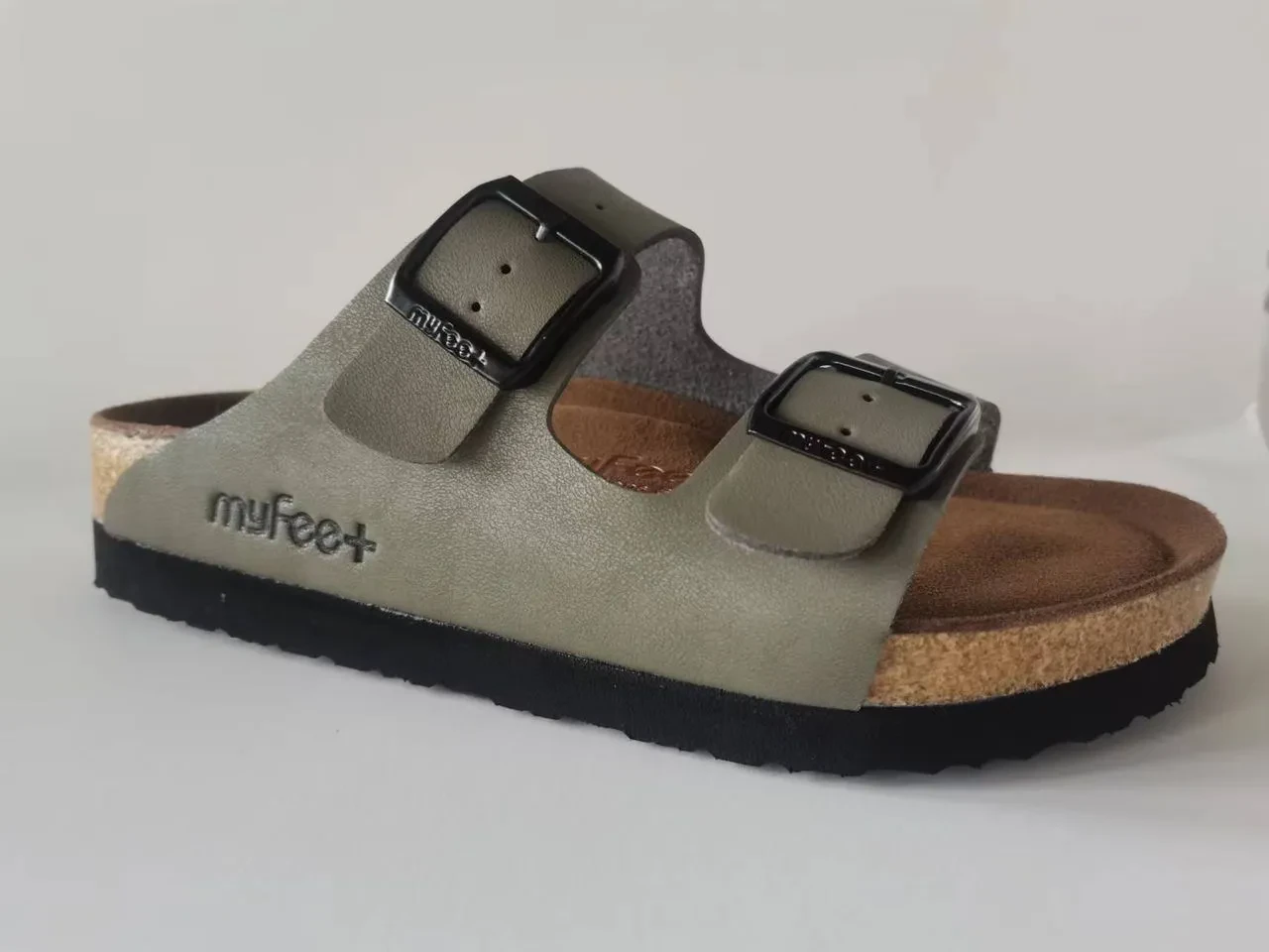 PREMIUM 2 STRAP SANDAL - KHAKI