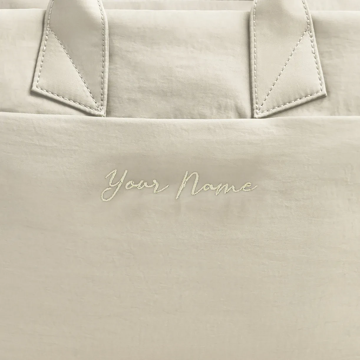 POOFAH TOTE BAG - BEIGE