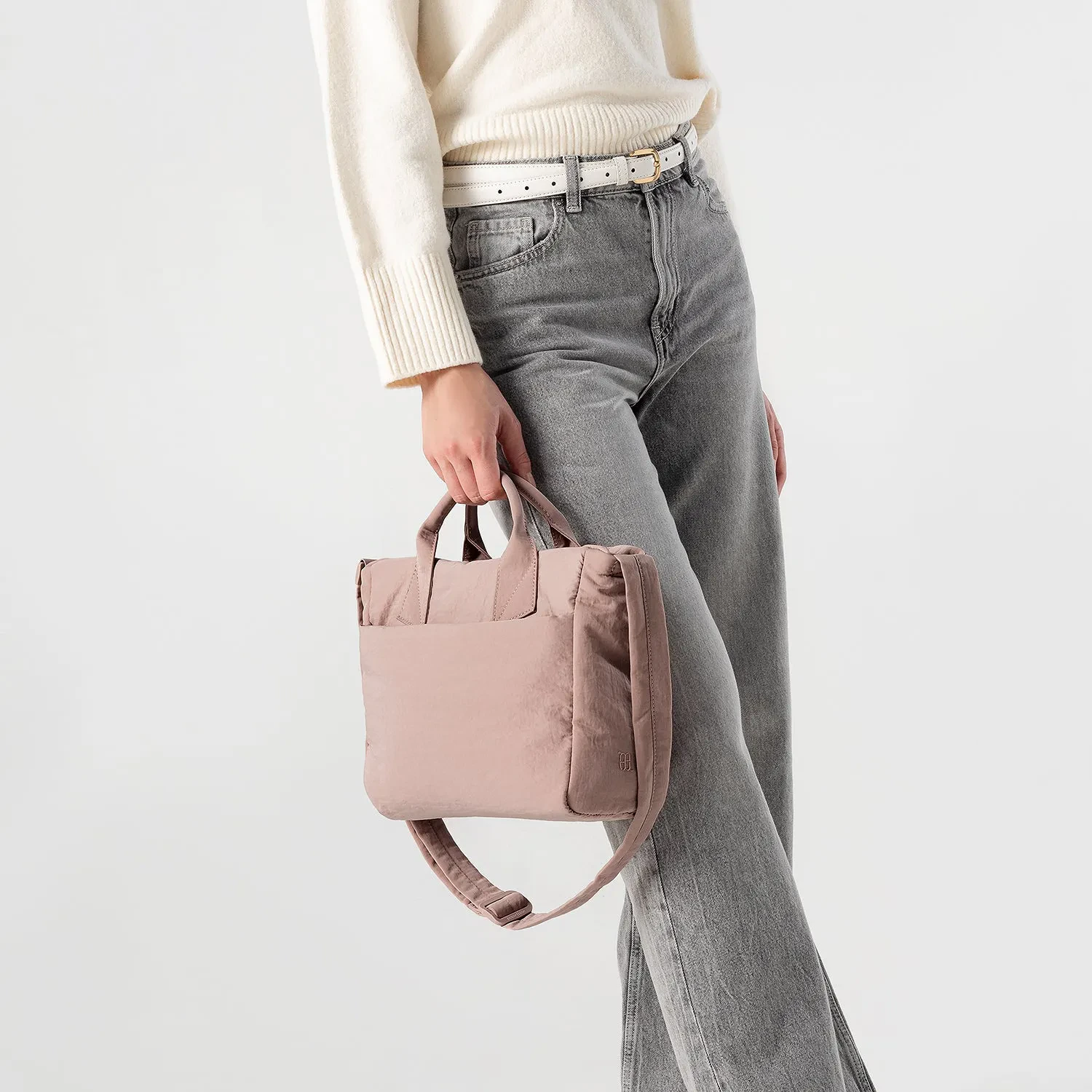 POOFAH TOTE BAG - BLUSH