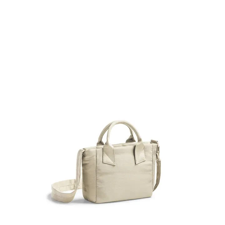 POOFAH MINI TOTE BAG - BEIGE