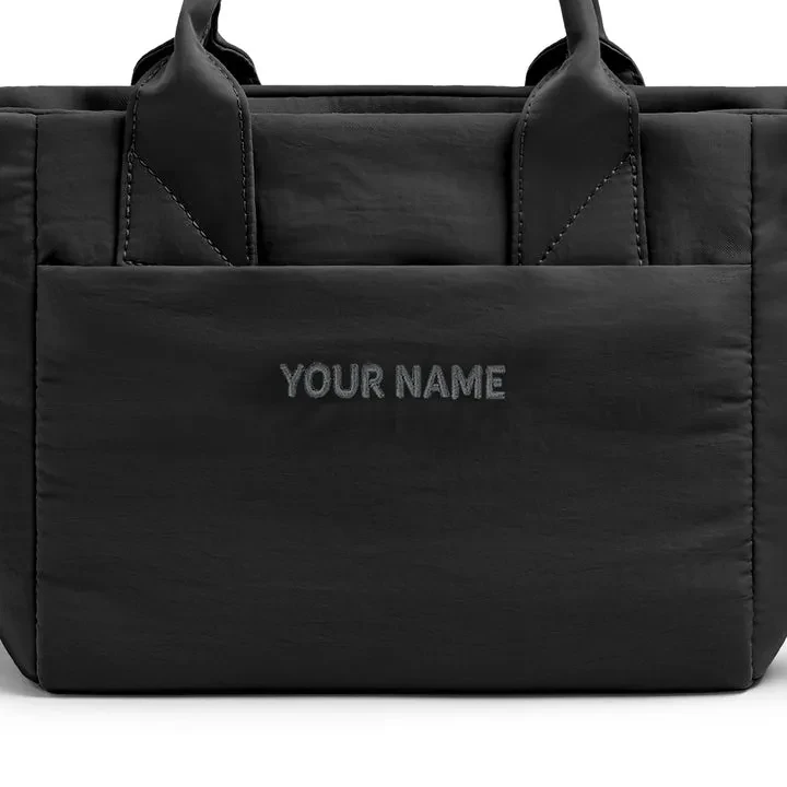 POOFAH MINI TOTE BAG - BLACK