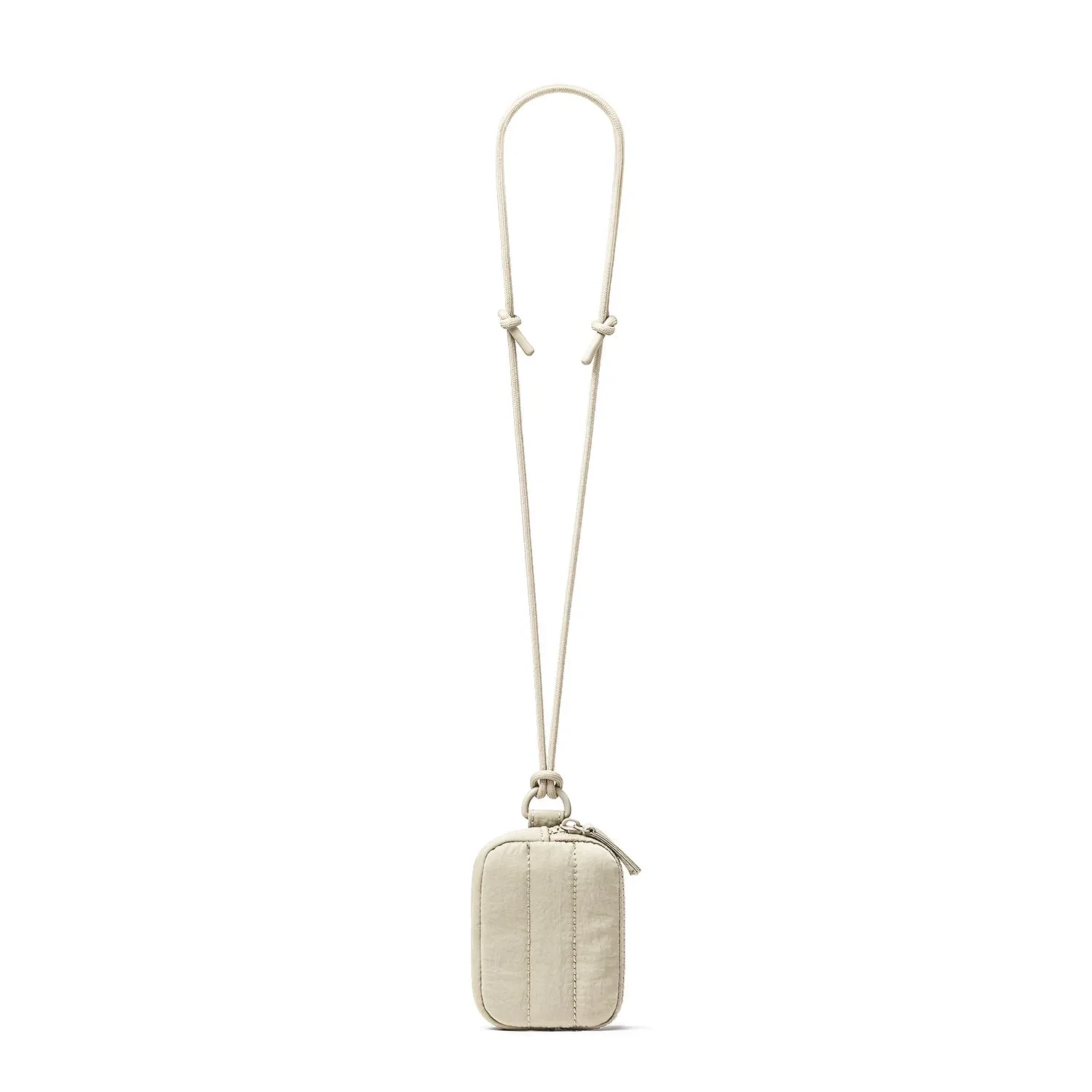 POOFAH LANYARD POUCH - BEIGE