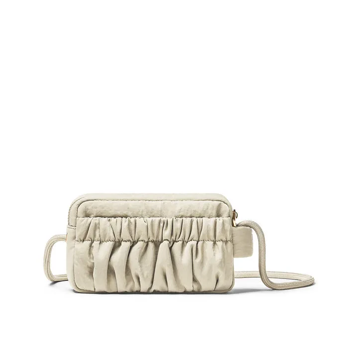 POOFAH CROSSBODY BAG - BEIGE