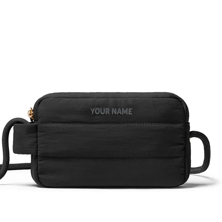 POOFAH CROSSBODY BAG - BLACK