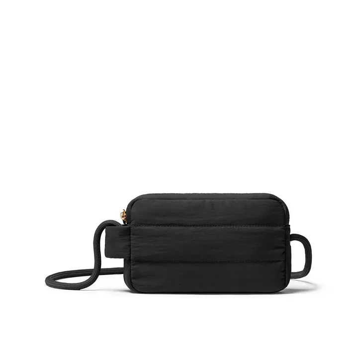 POOFAH CROSSBODY BAG - BLACK