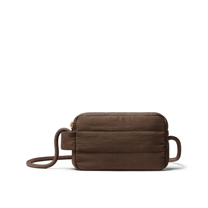 POOFAH CROSSBODY BAG - DARK OAK