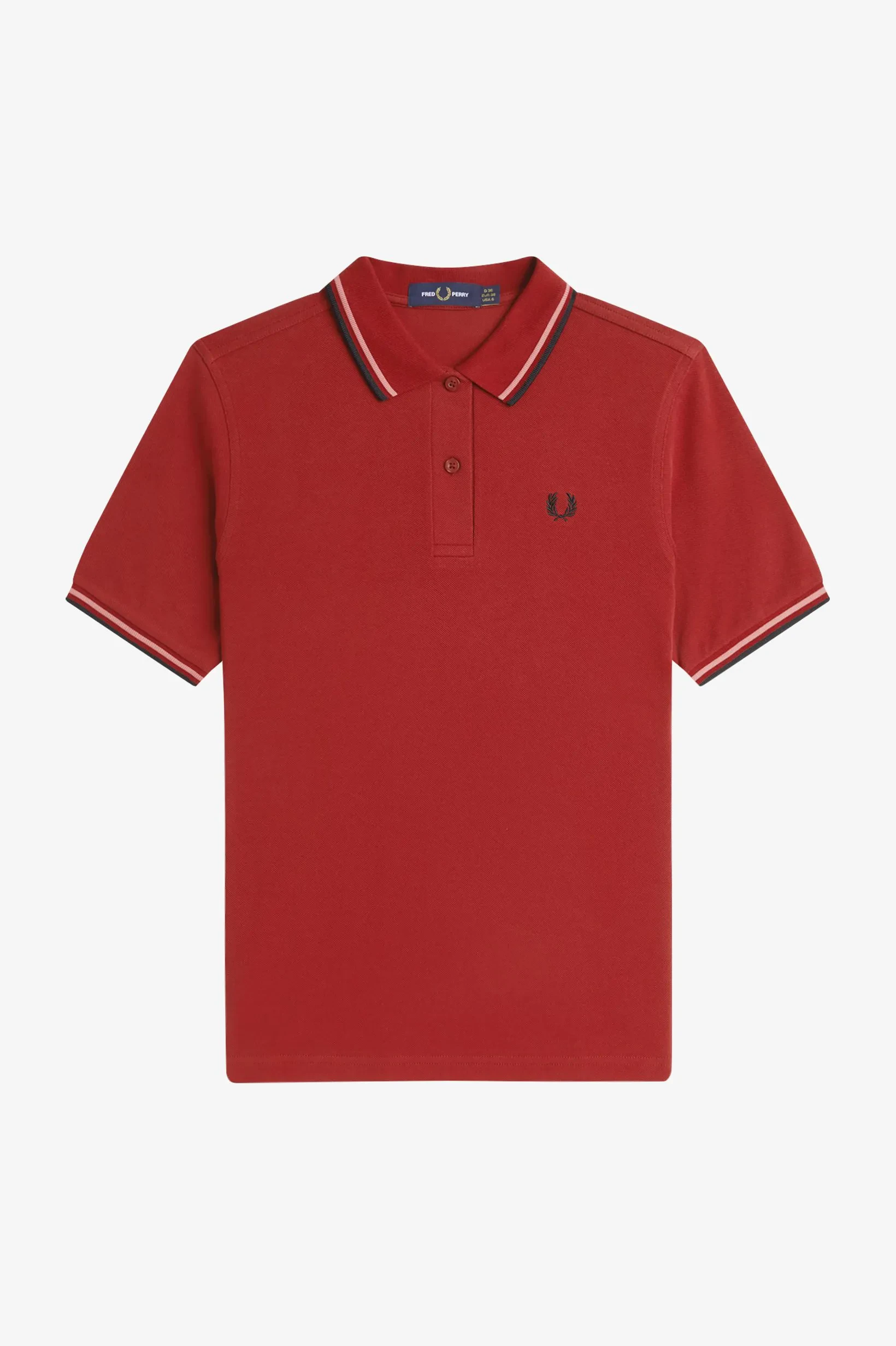 TWIN TIPPED FRED PERRY SHIRT